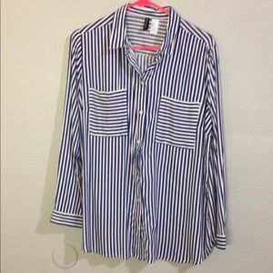 H&M Collard Long Sleeve Shirt